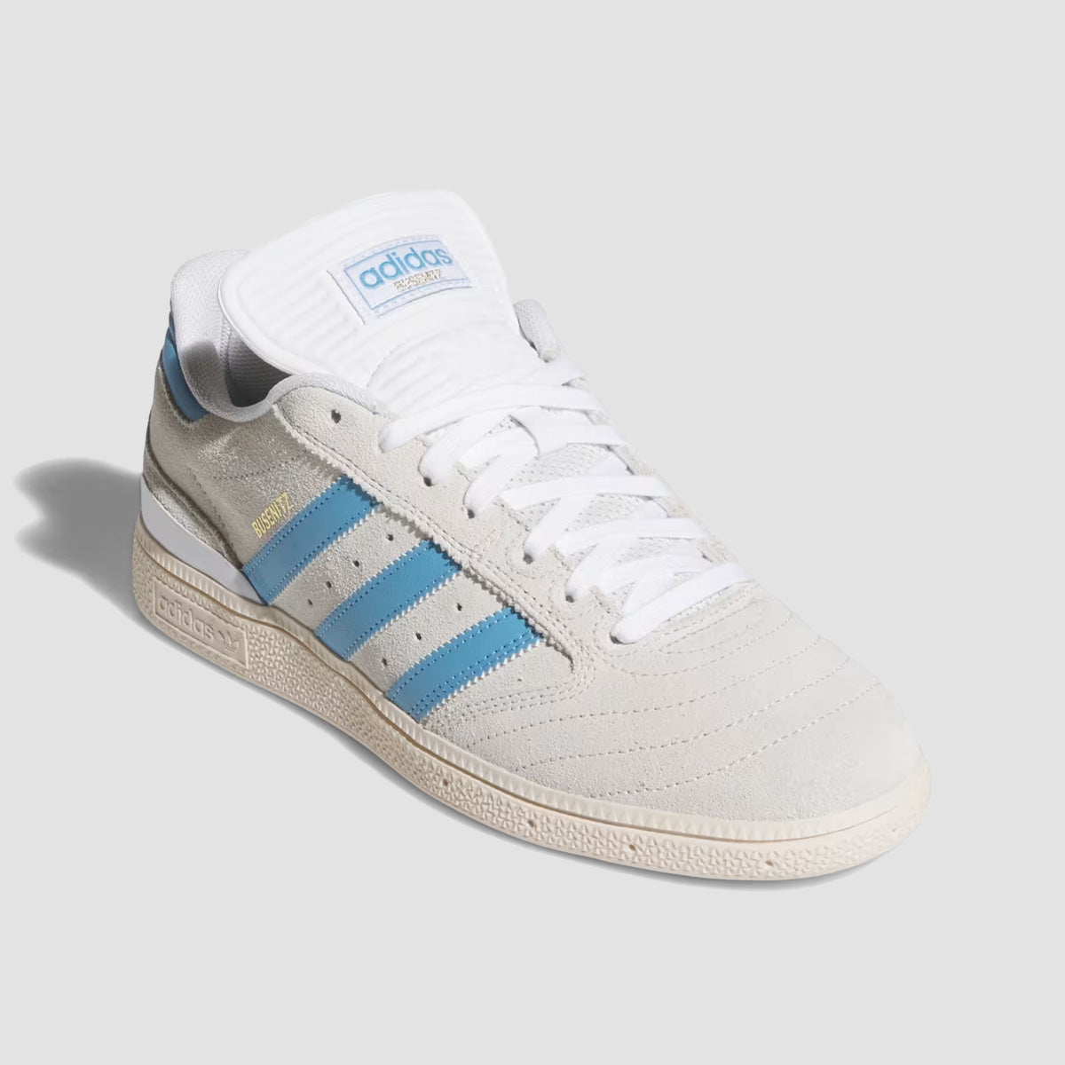 adidas Busenitz Shoes - Grey One/Light Blue/Chalk White