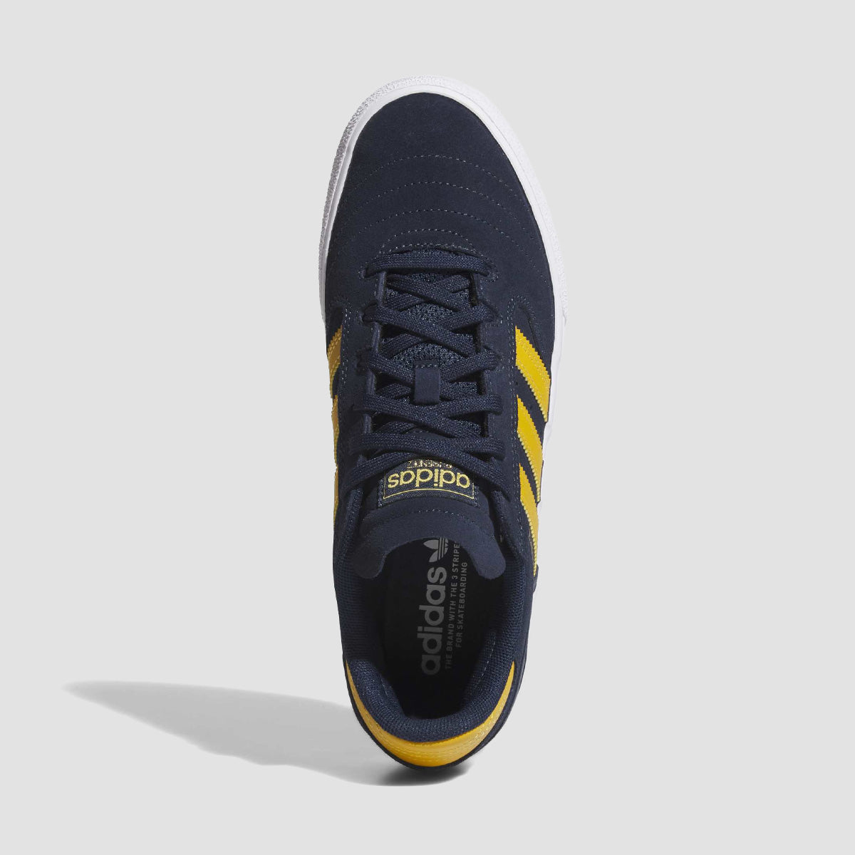 adidas Busenitz Vulc II Shoes - Collegiate Navy/Preloved Yellow/Ftwr White