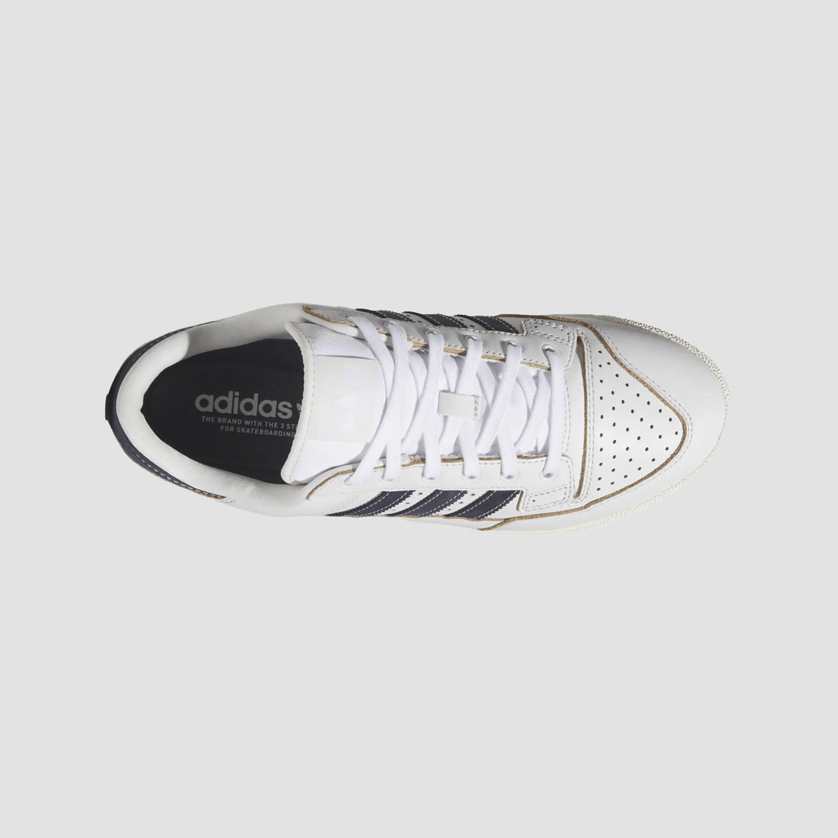 adidas Centennial 85 Low ADV Shoes - Crystal White/Shadow Navy/Off White