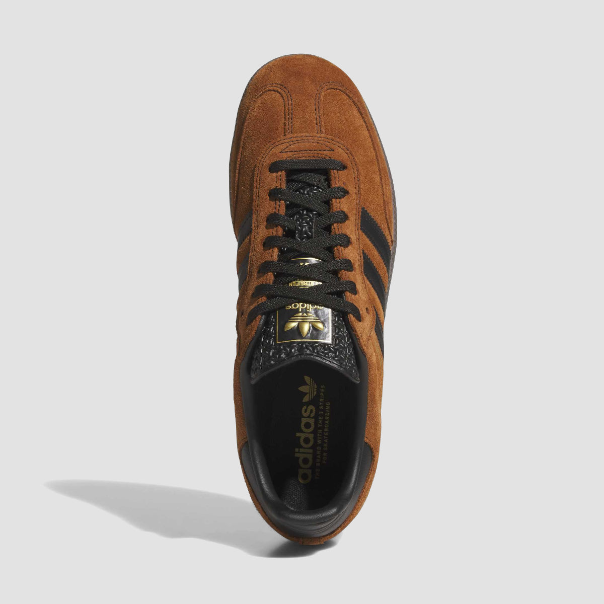 adidas Samba Adv Shoes - Dusky Bronze/Core Black/Gum5