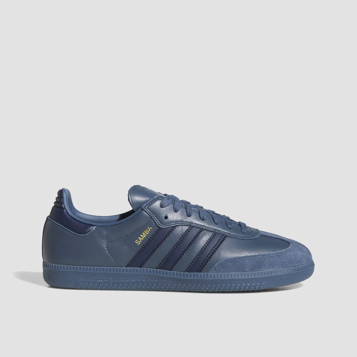 adidas Samba ADV Shoes - Preloved Ink/Preloved Ink/Gold Met.