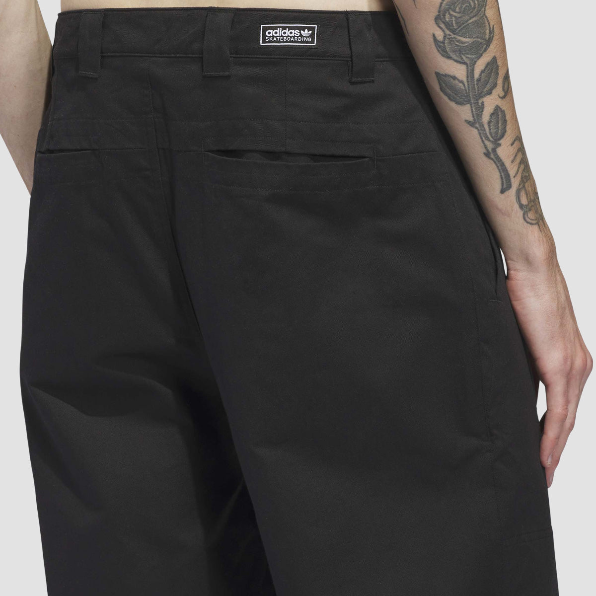 adidas Skateboarding Chino Tracksuit Pants Black