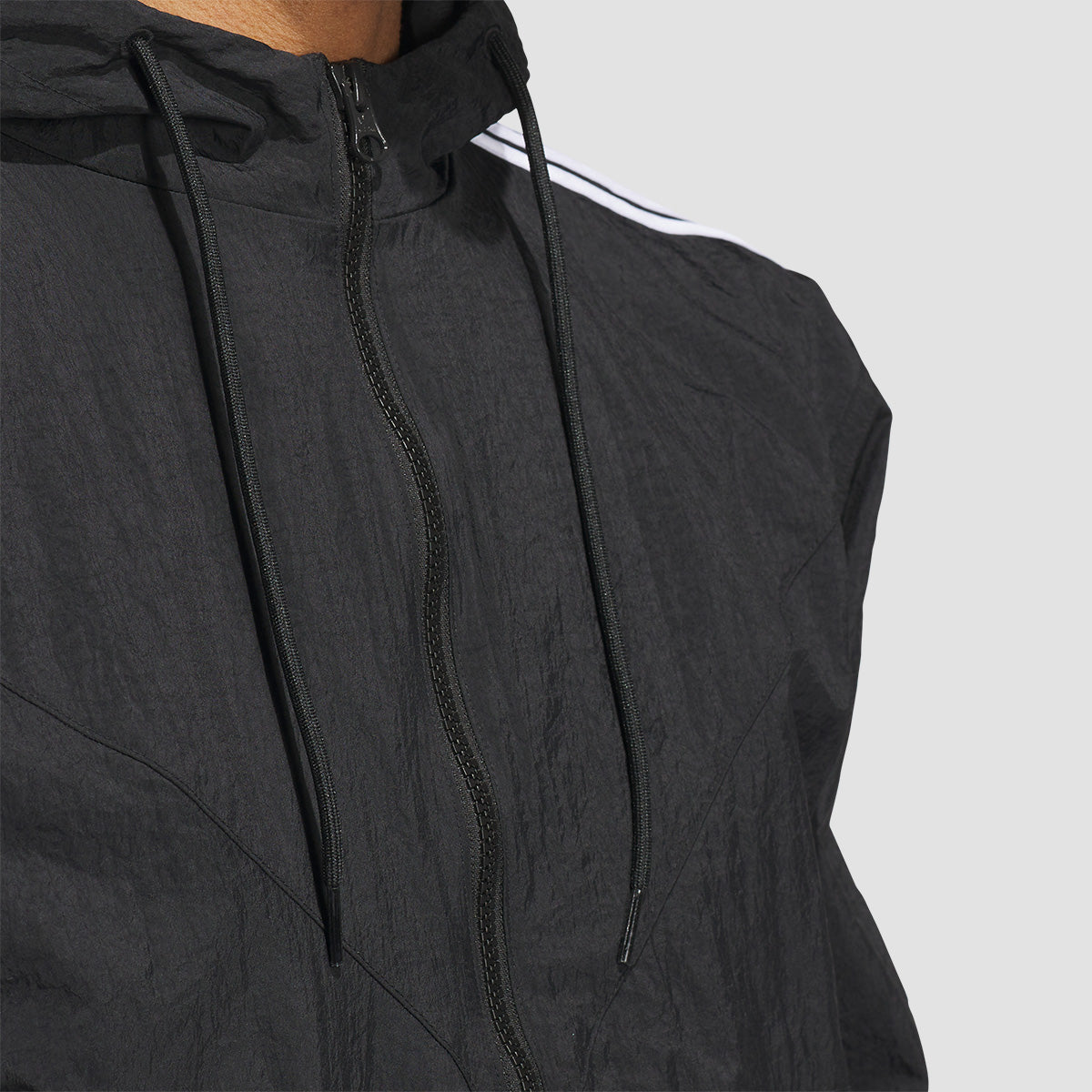 adidas Skateboarding Classic Anorak Jacket Black