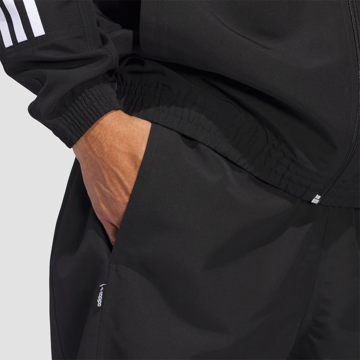 adidas Skateboarding Gatsele Track Pants (Gender Neutral) Black/White