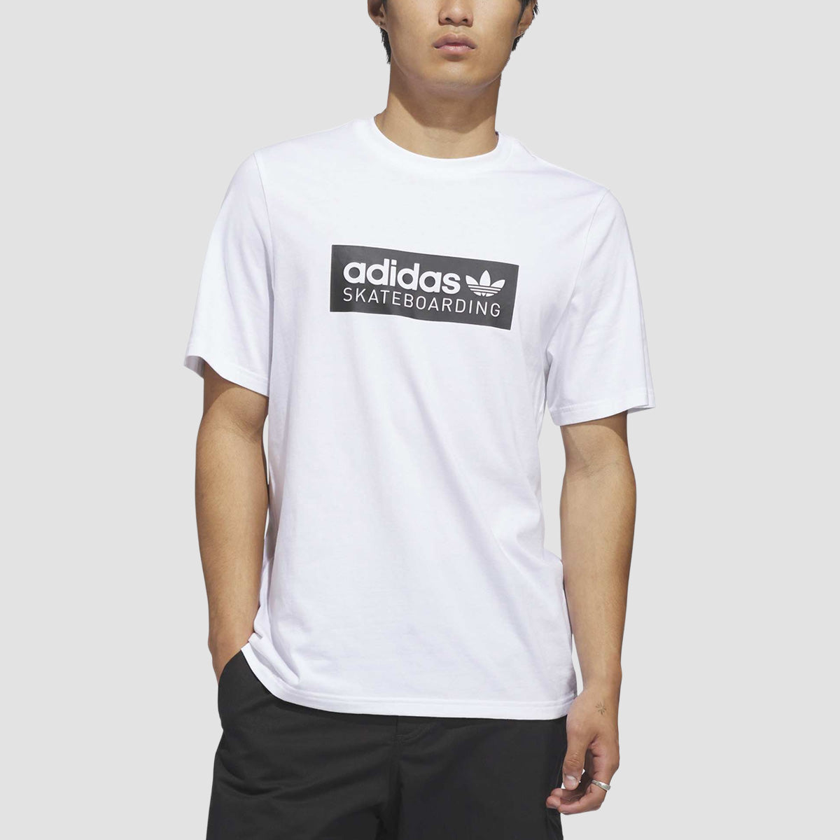 adidas Skateboarding Logo T-Shirt White