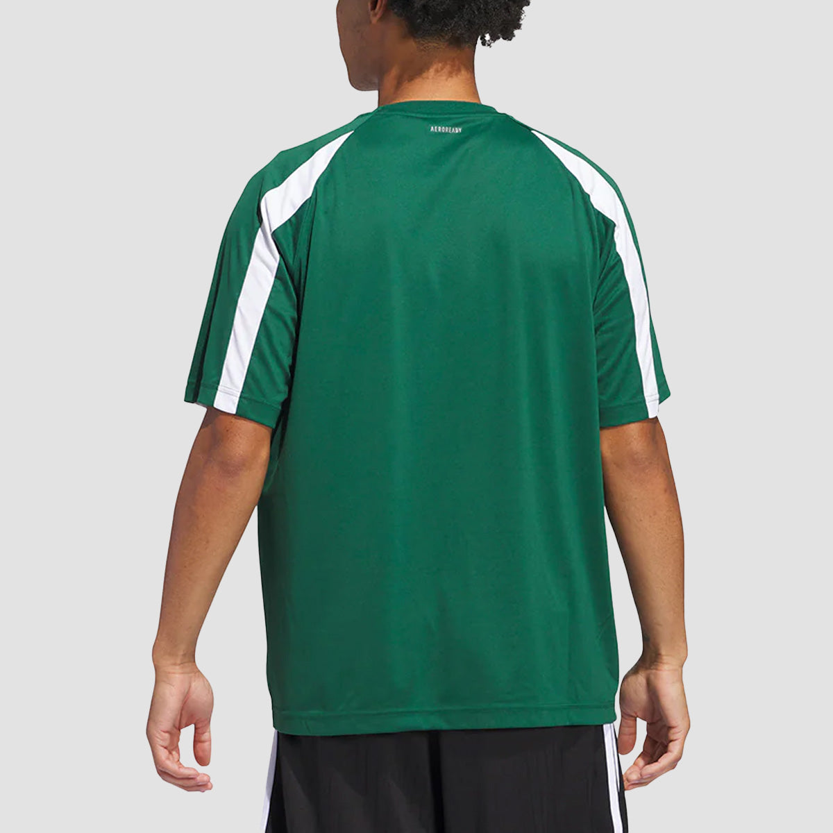 adidas Skateboarding Teamgeist Jersey T-Shirt (Gender Neutral) Dark Green/White