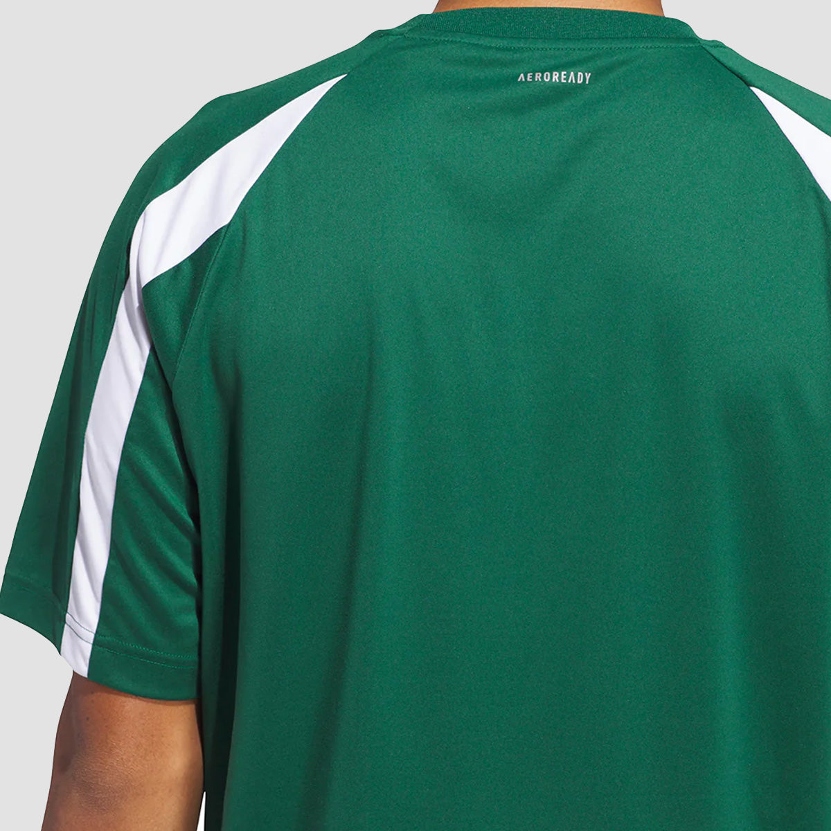 adidas Skateboarding Teamgeist Jersey T-Shirt (Gender Neutral) Dark Green/White