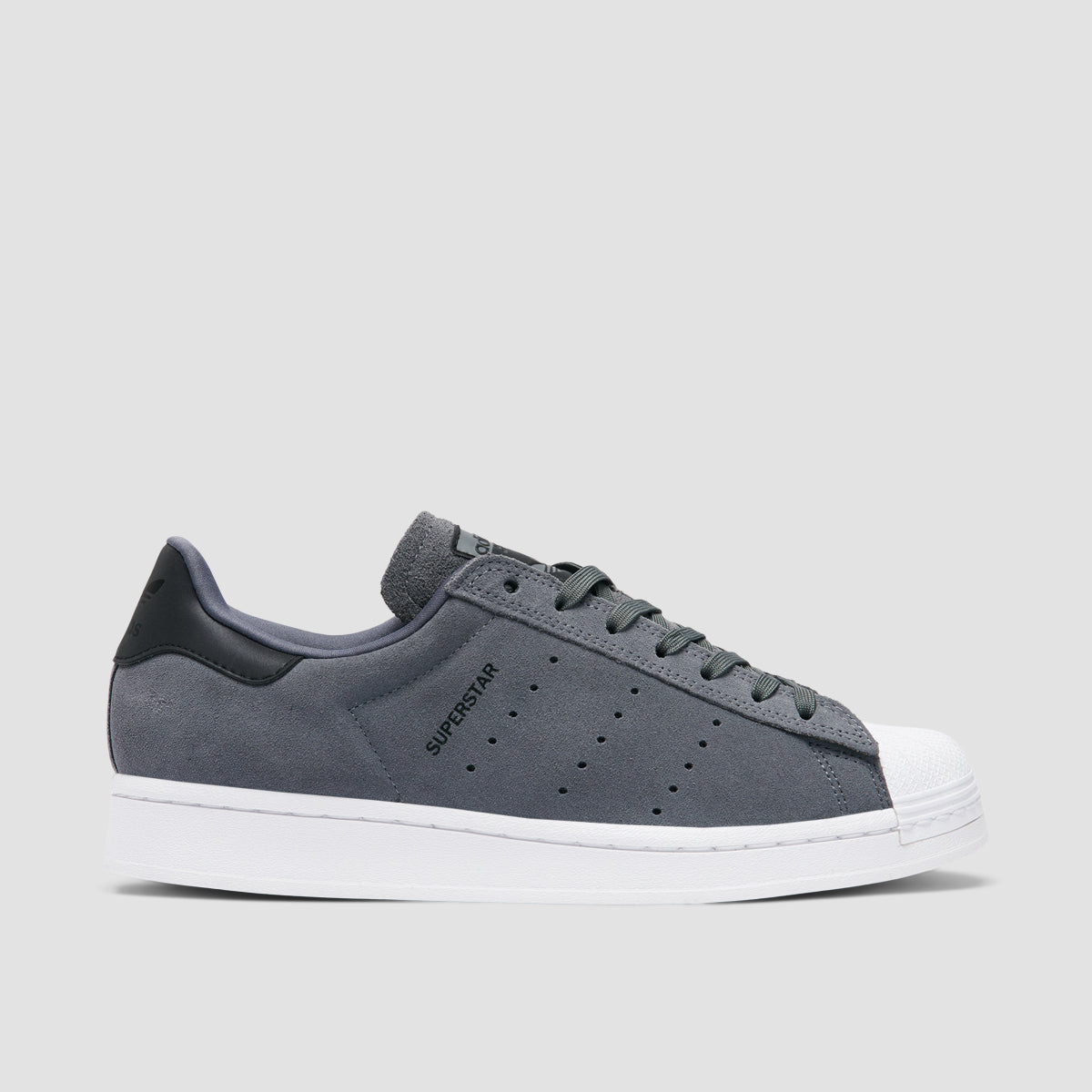 Adidas Skateboarding Superstar ADV Shoes Grey Black White