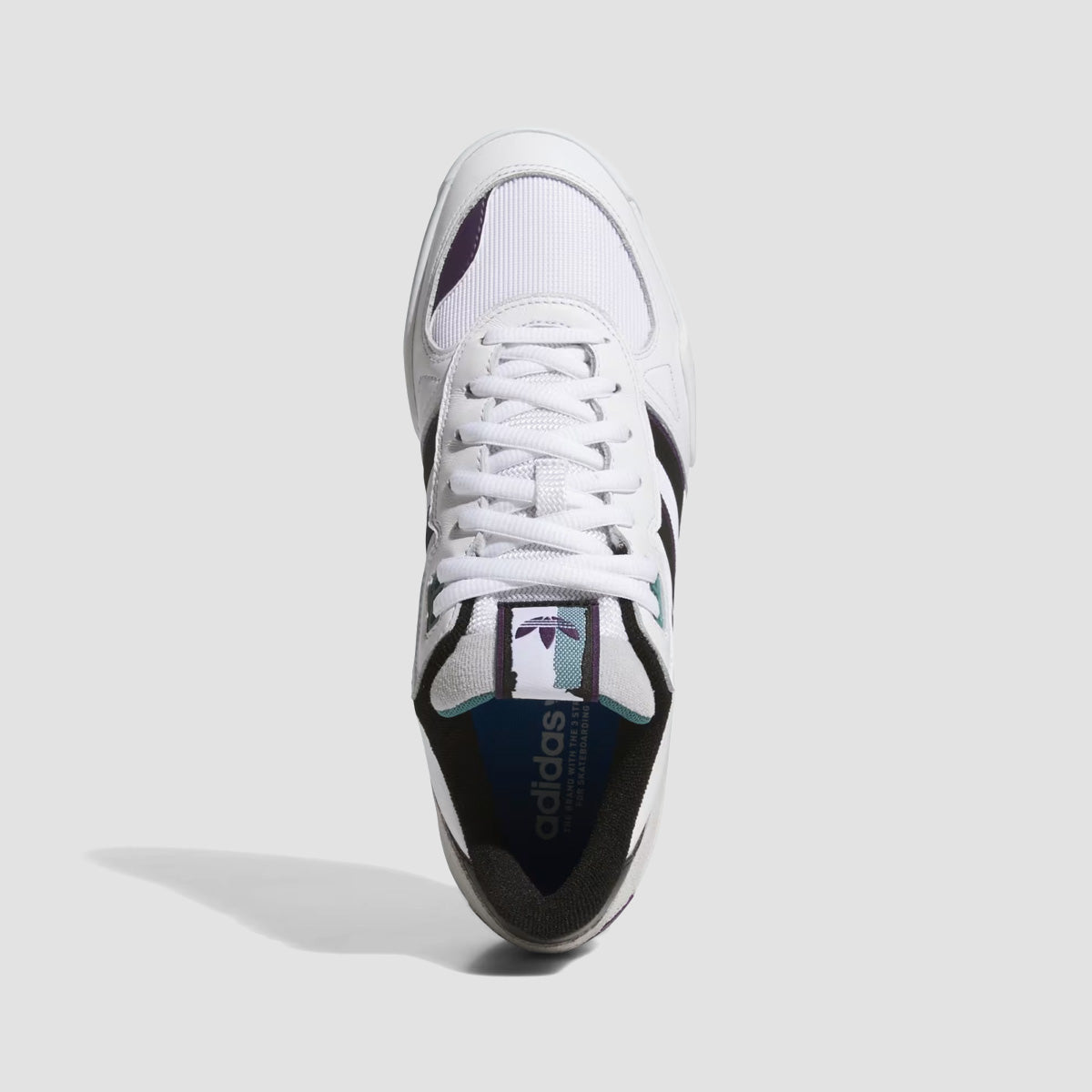 adidas Tekkira Cup Shoes - Ftw White/Core Black/Aurora Plum