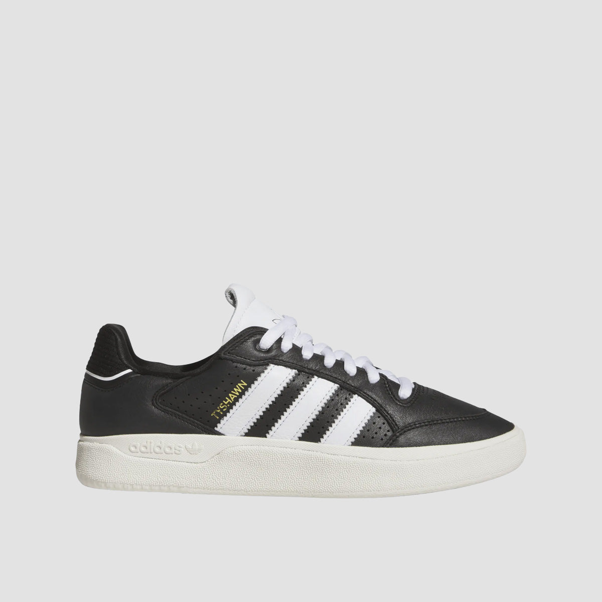 adidas Tyshawn Low Shoes - Core Black/Ftwr White/Chalk White
