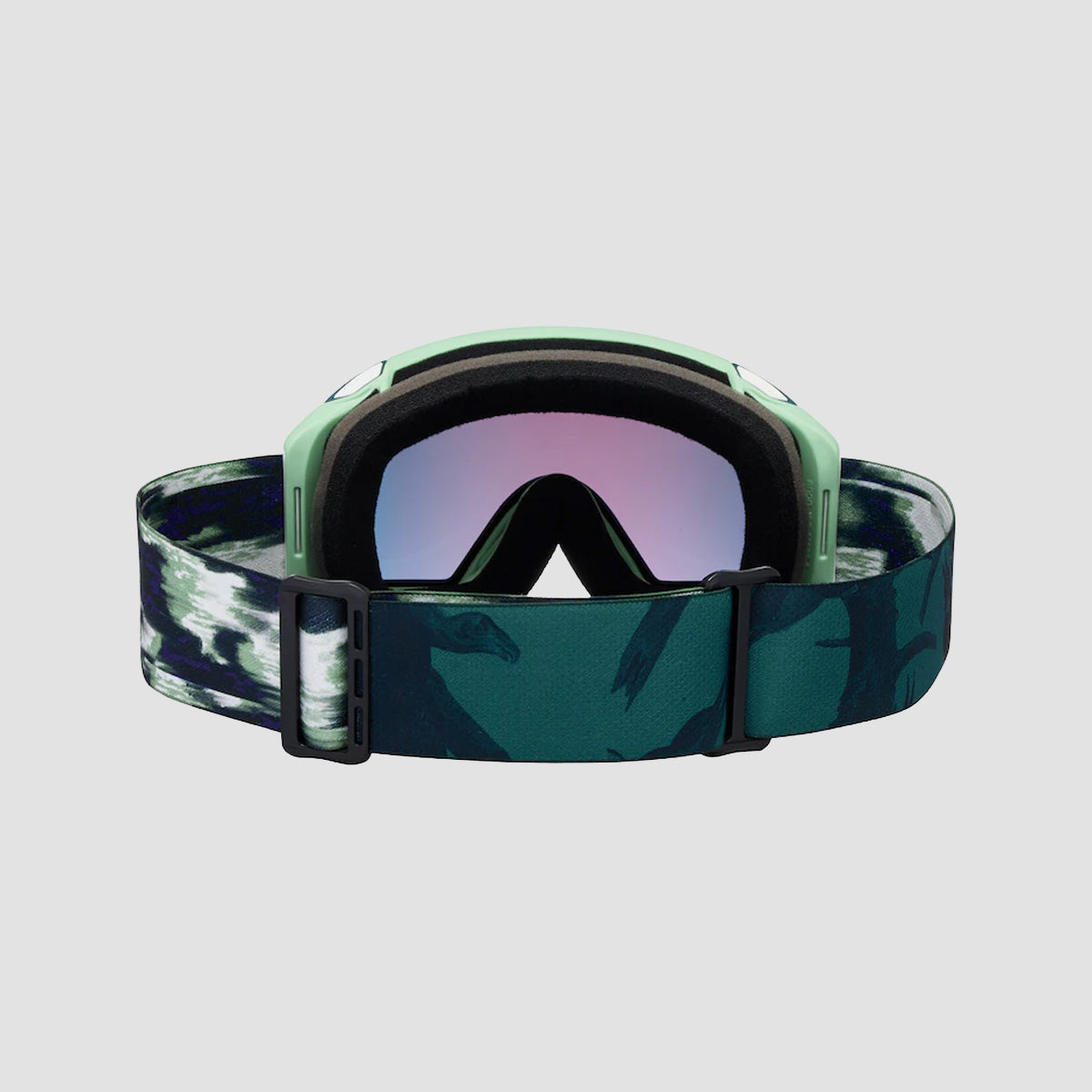 Anon M4S Cylindrical Snow Goggles Family Tree/Perceive Sunny Red + Bonus Lens Perceive Cloudy Burst + MFI Face Mask