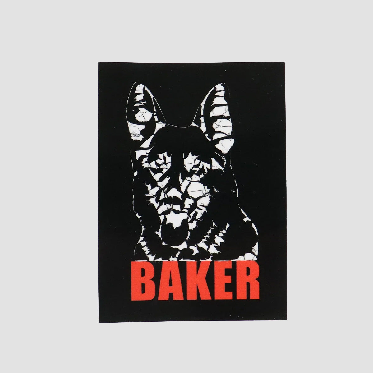 Baker Bad Dawg Sticker 105x75mm