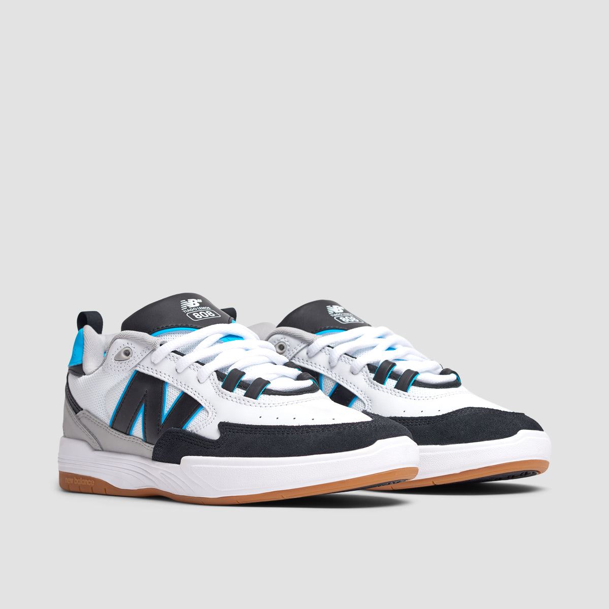 New Balance Numeric Tiago Lemos 808 Shoes - White/Black