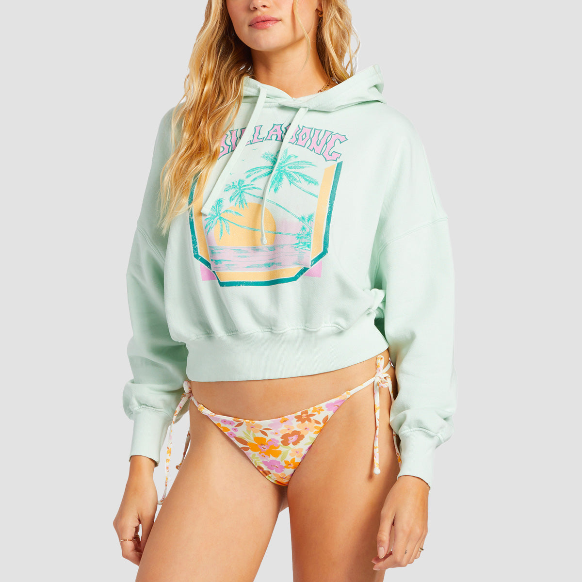 Billabong best sale cropped hoodie