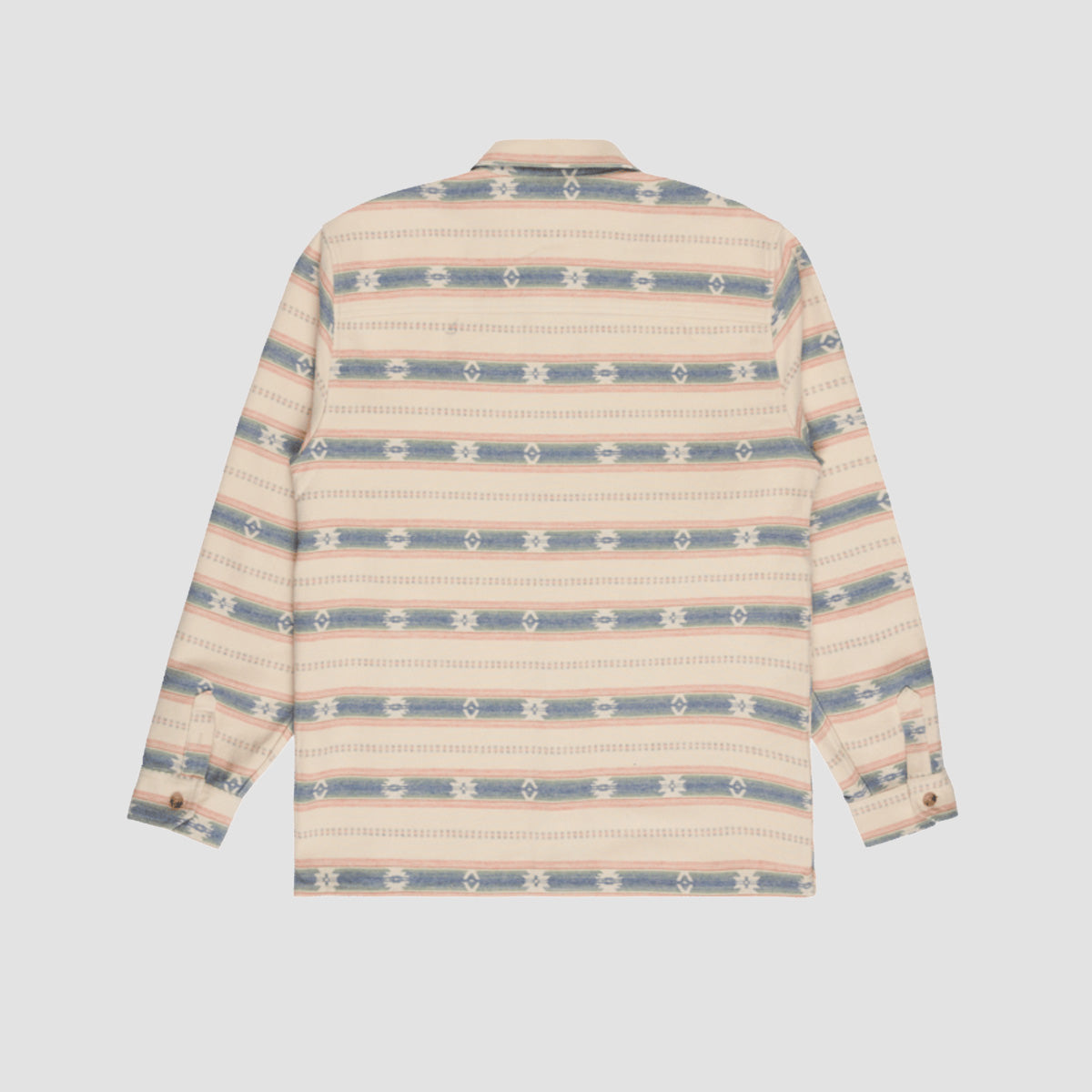 Billabong Offshore Jacquard Flannel Longsleeve Shirt Oatmeal