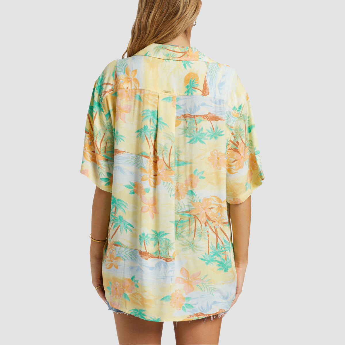 Billabong On Vacation Short Sleeve Shirt Multi - Womens