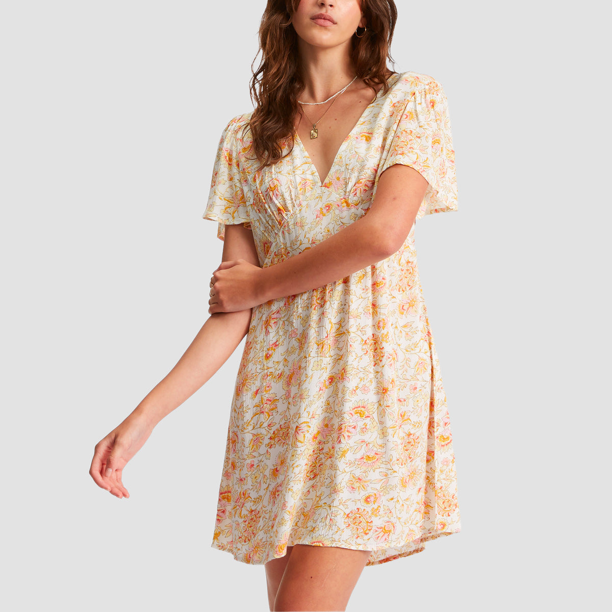 billabong short and sweet dress Billabong Short And Sweet Dress White/Multi