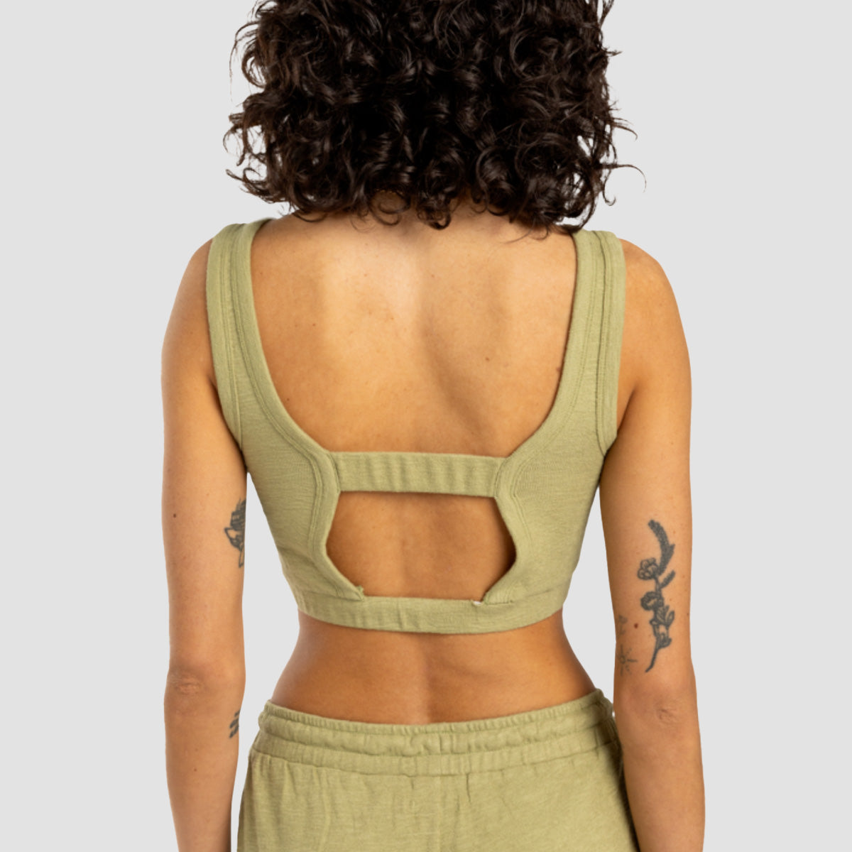Billabong Sporty Tank Vest Avocado - Womens