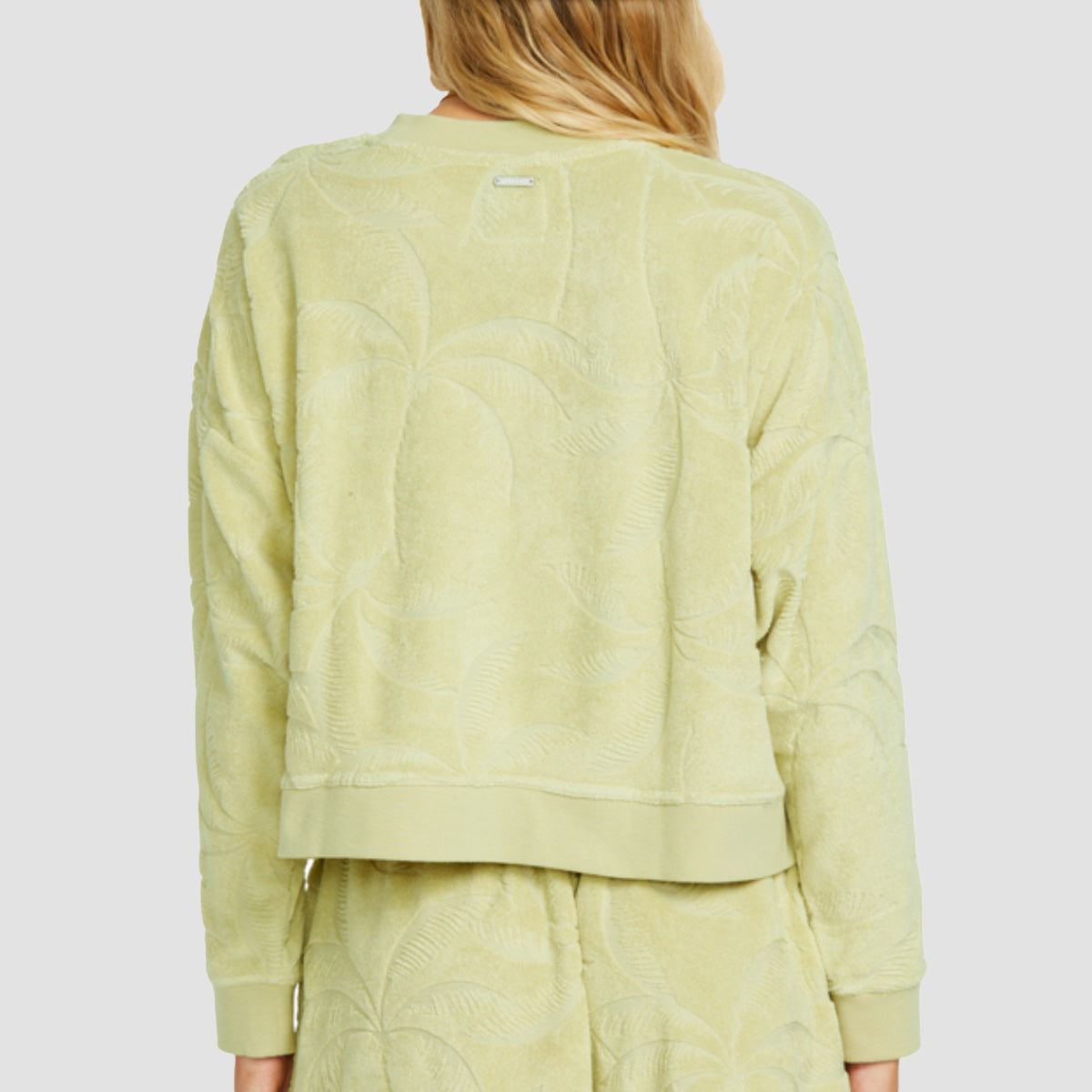 Billabong Sun Tempo Crew Sweatshirt Wasabi - Womens