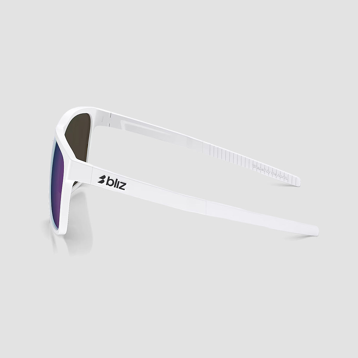 Bliz A001 Sunglasses Matte White/Blue