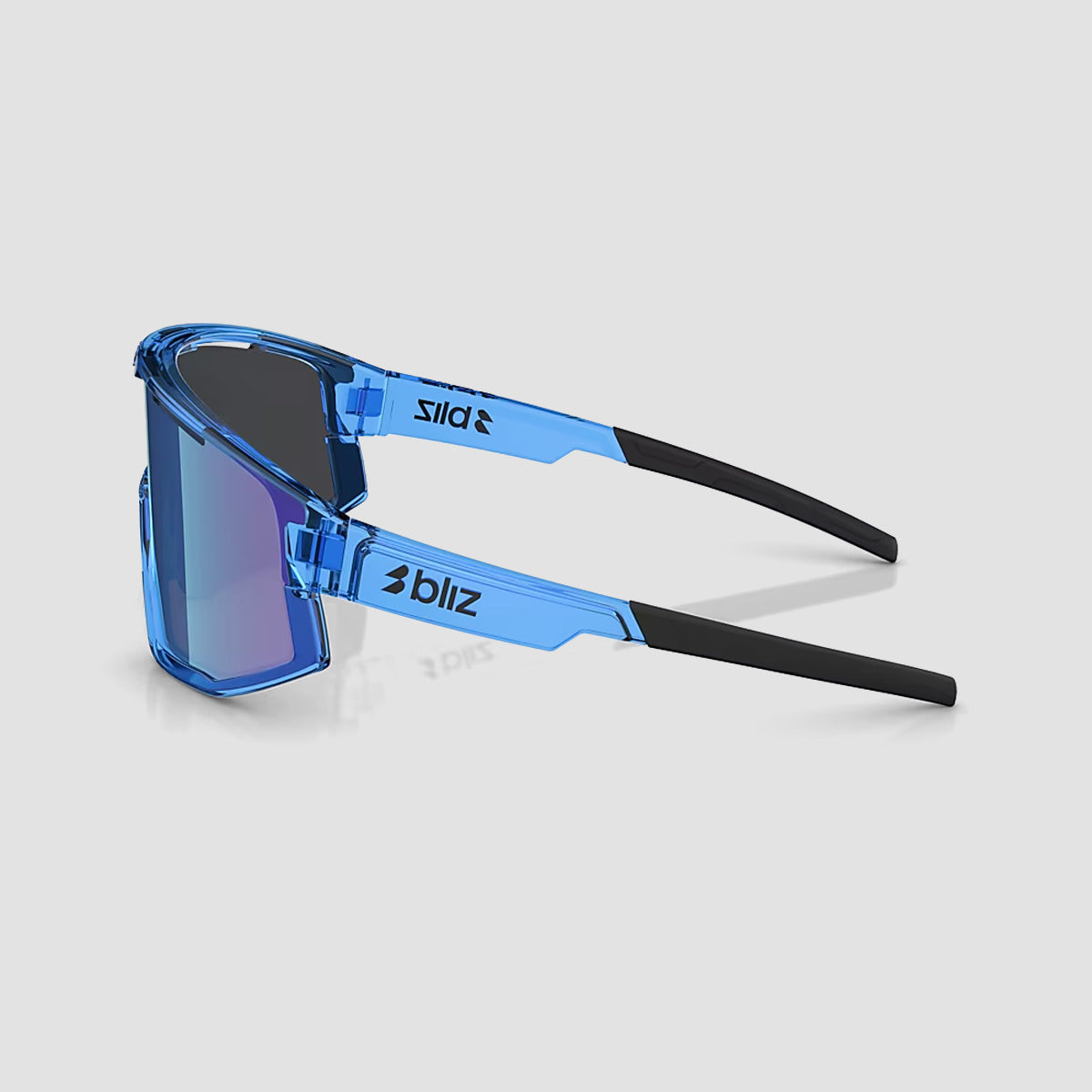 Bliz Fusion Sunglasses Transparent Blue/Smoke/Blue Multicolour