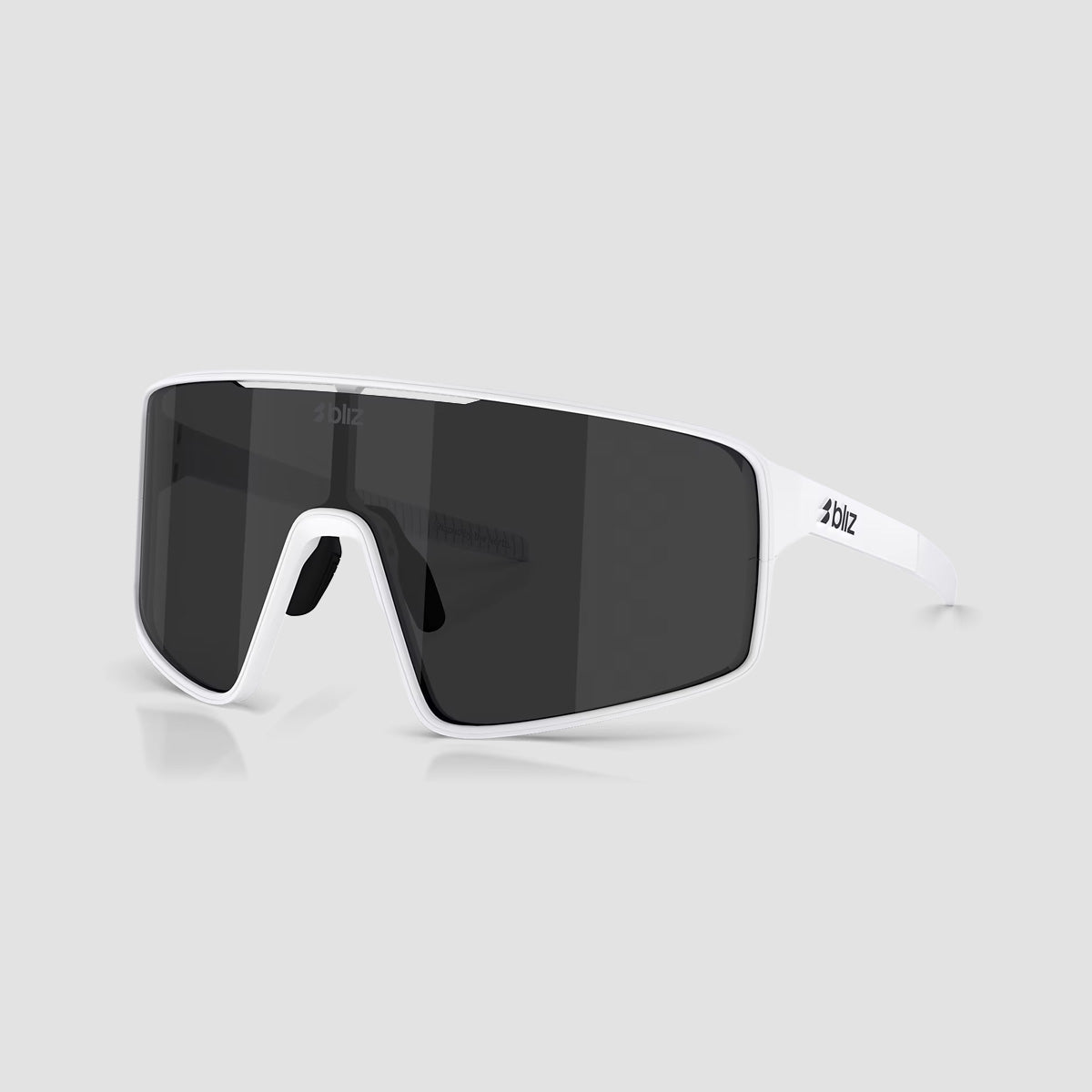Bliz P001 Sunglasses Matte White/Smoke