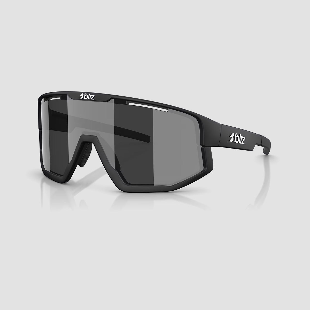 Bliz Vision Sunglasses Matte Black/Smoke/Silver Mirror
