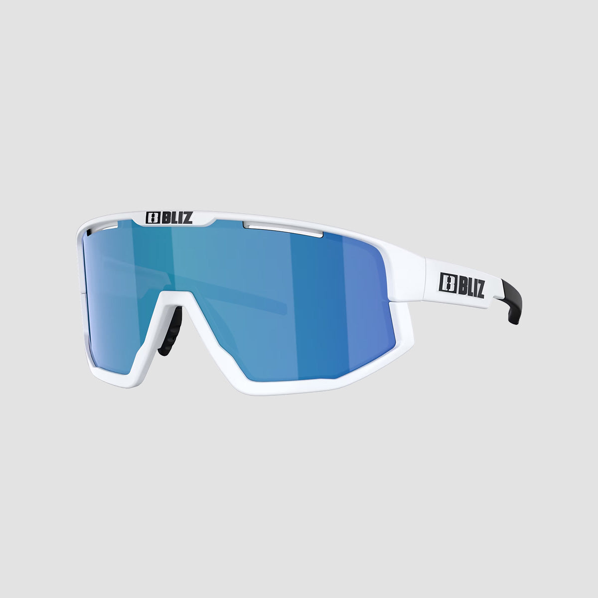 Bliz Vision Sunglasses White/Smoke Blue