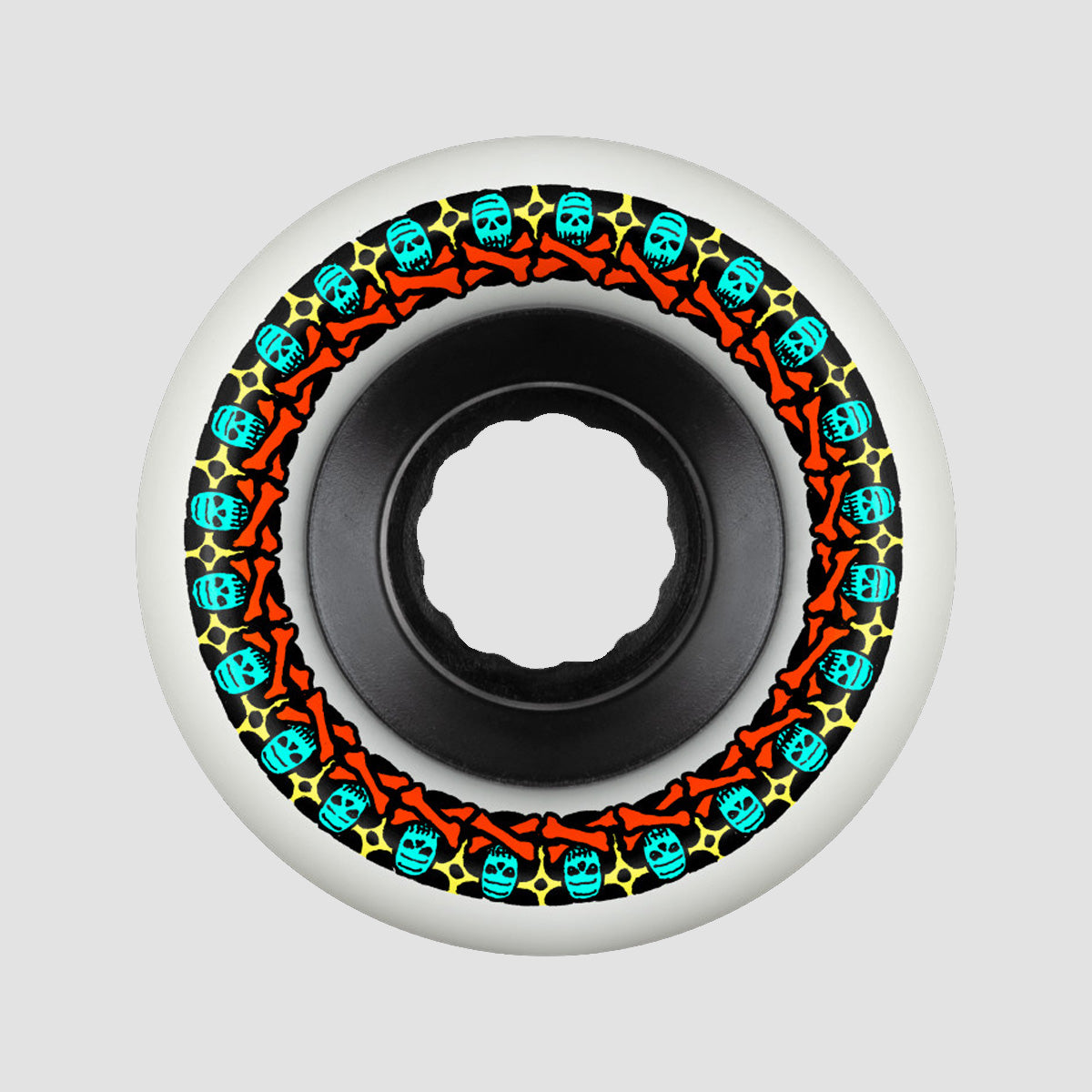 Bones Rough Riders 80A ATF Skateboard Wheels White 59mm
