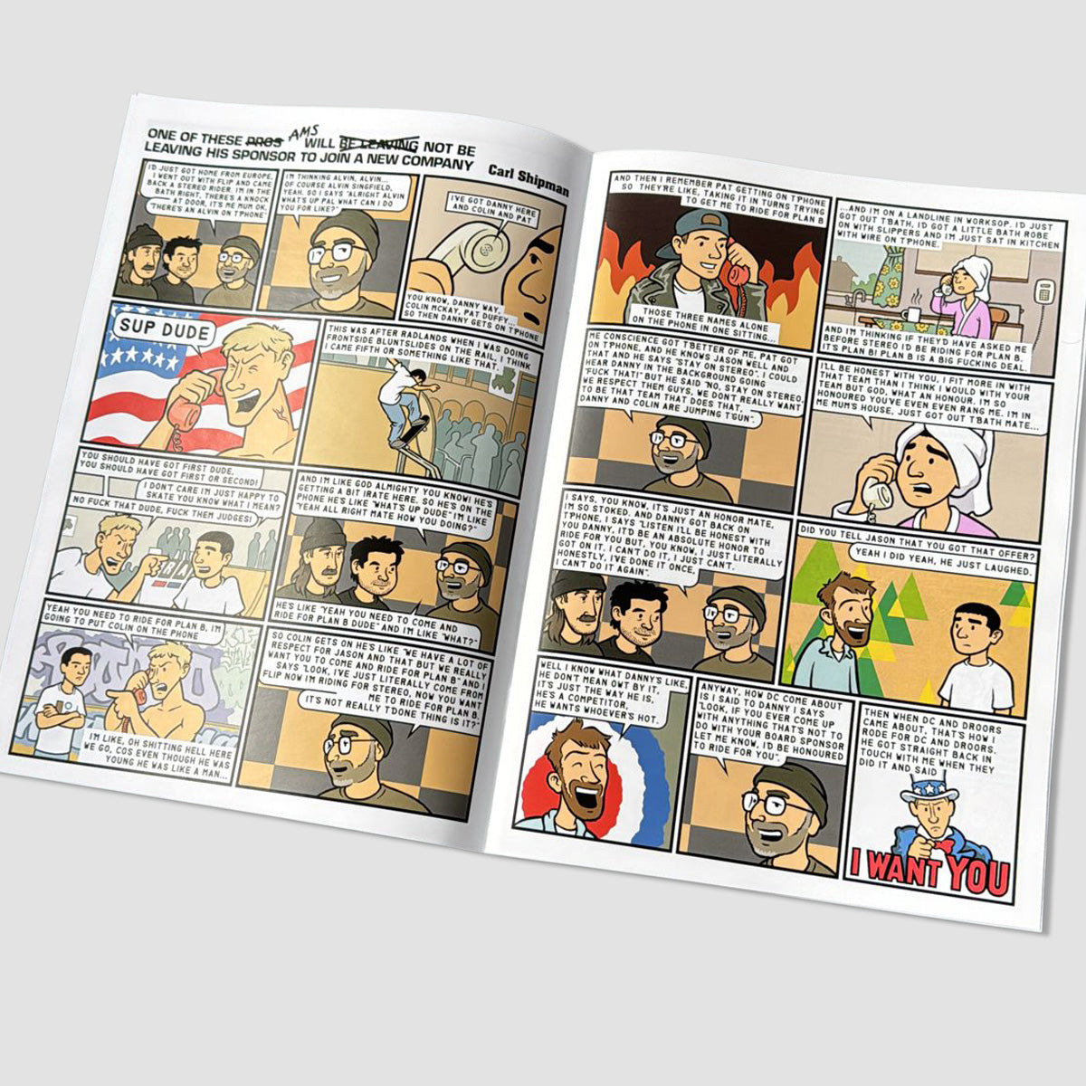 Brain Drain Show "Tales From the Pod" Comic Book!