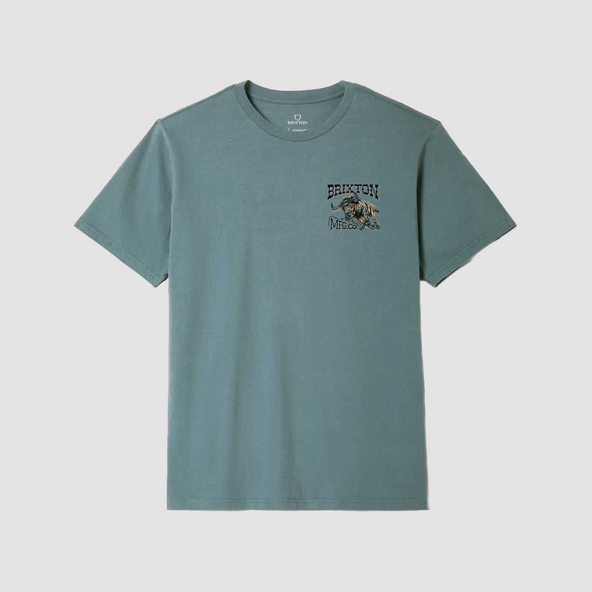 Brixton Barquero T-Shirt Ocean Breeze