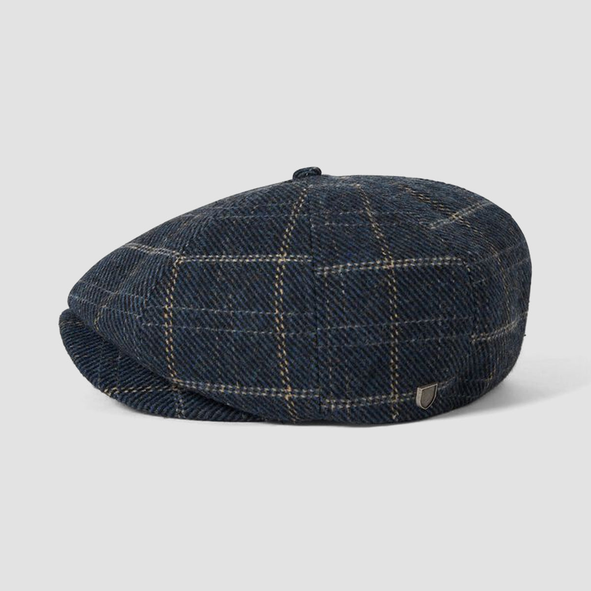Brixton Brood Newsboy Cap Mood Indigo/Tan