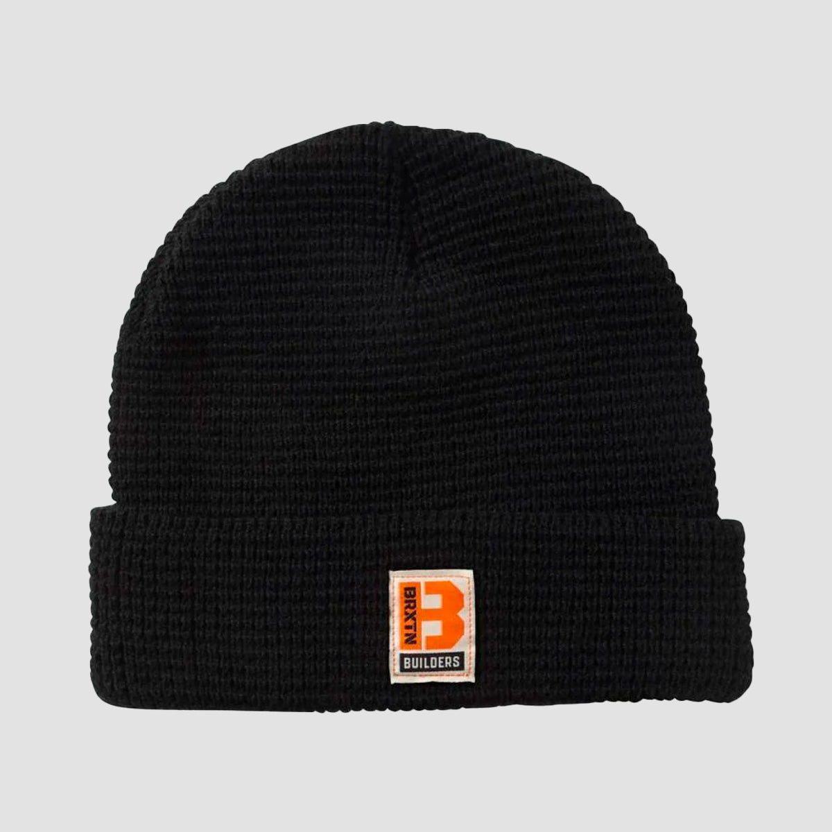 Brixton Builders Waffle Knit Beanie Black