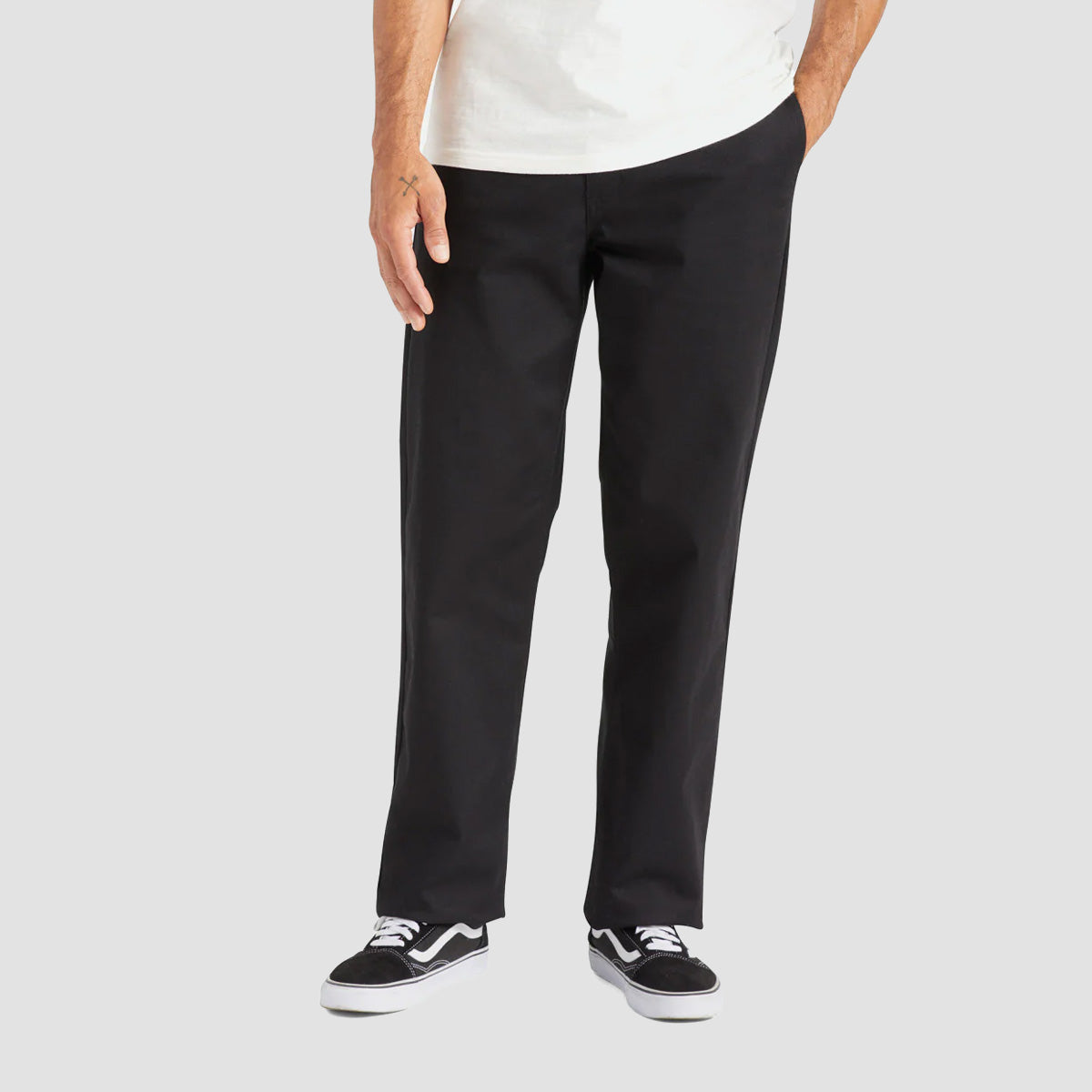 Brixton Choice Chino Relaxed Pants Black