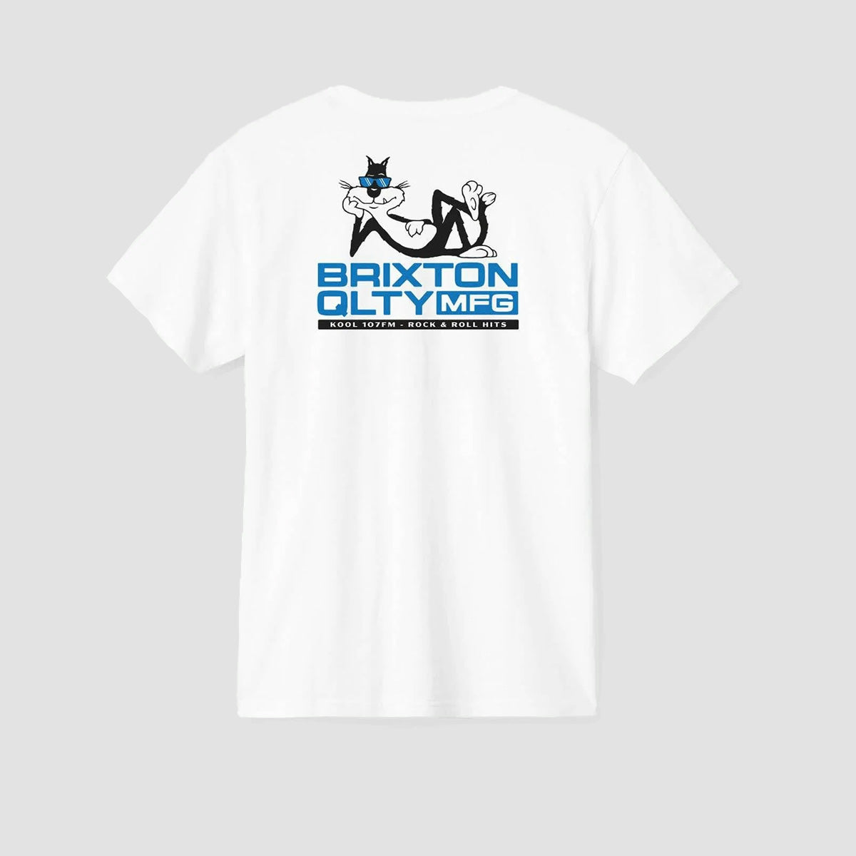 Brixton Cool Cat T-Shirt White