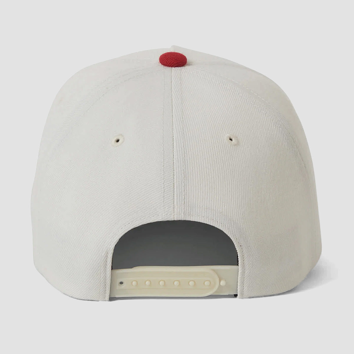 Brixton Crest C MP Snapback Cap Off White/Adrenaline Rush