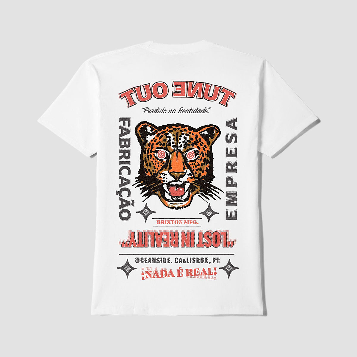 Brixton Getaway T-Shirt White