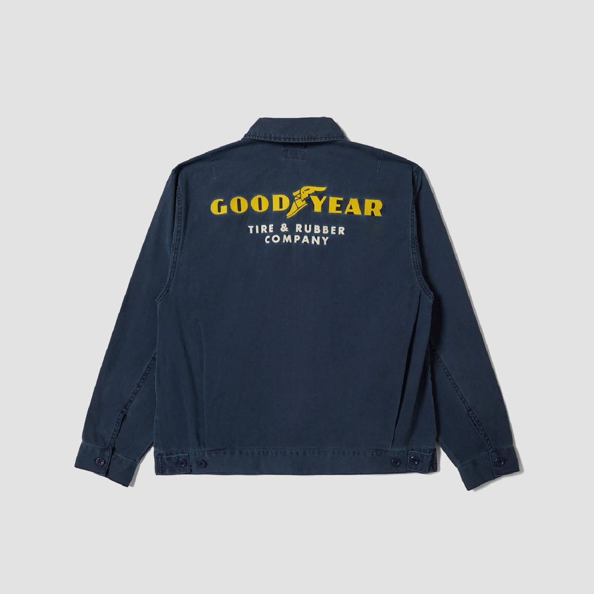 Brixton Goodyear Trademark LW Jacket Washed Navy