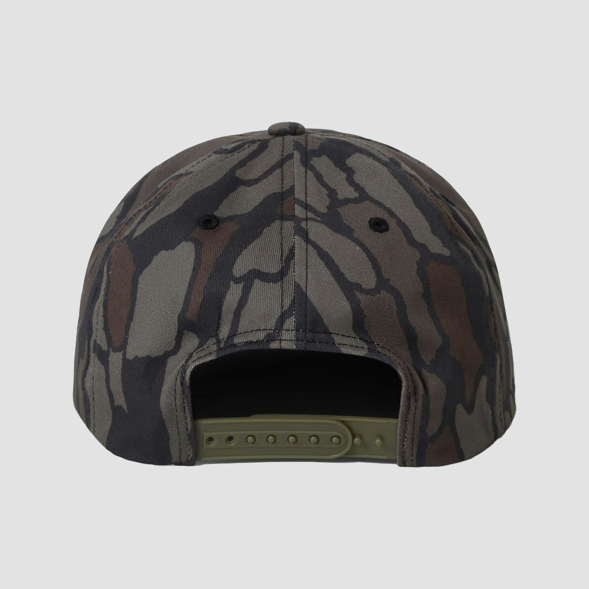 Brixton Grade HP Snapback Cap Bark Camo
