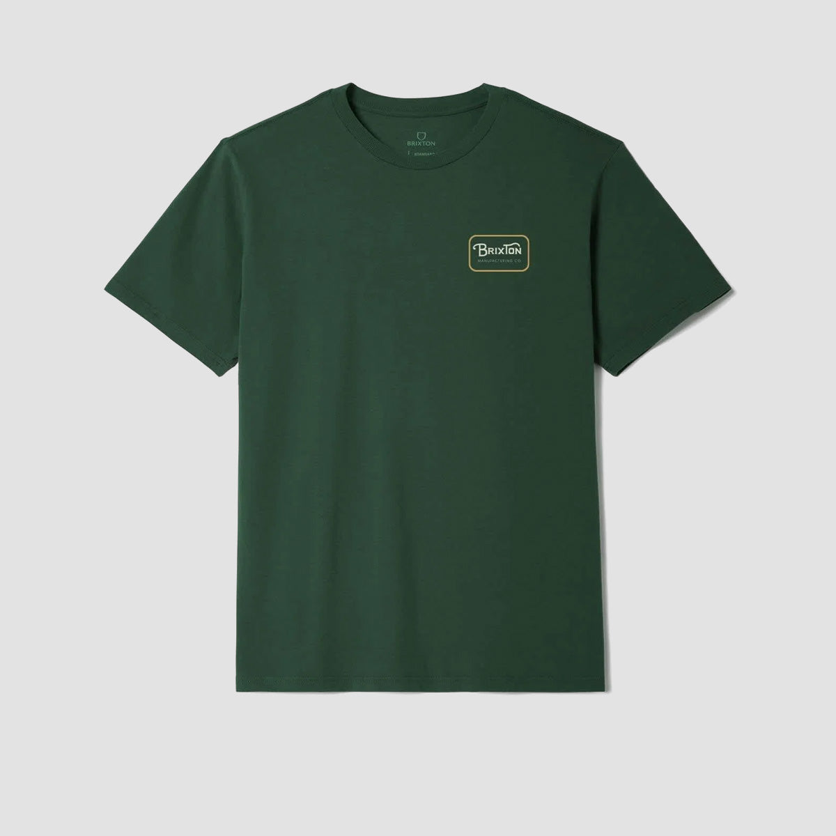 Brixton Grade T-Shirt Forest Green/Stone/Washed Copper