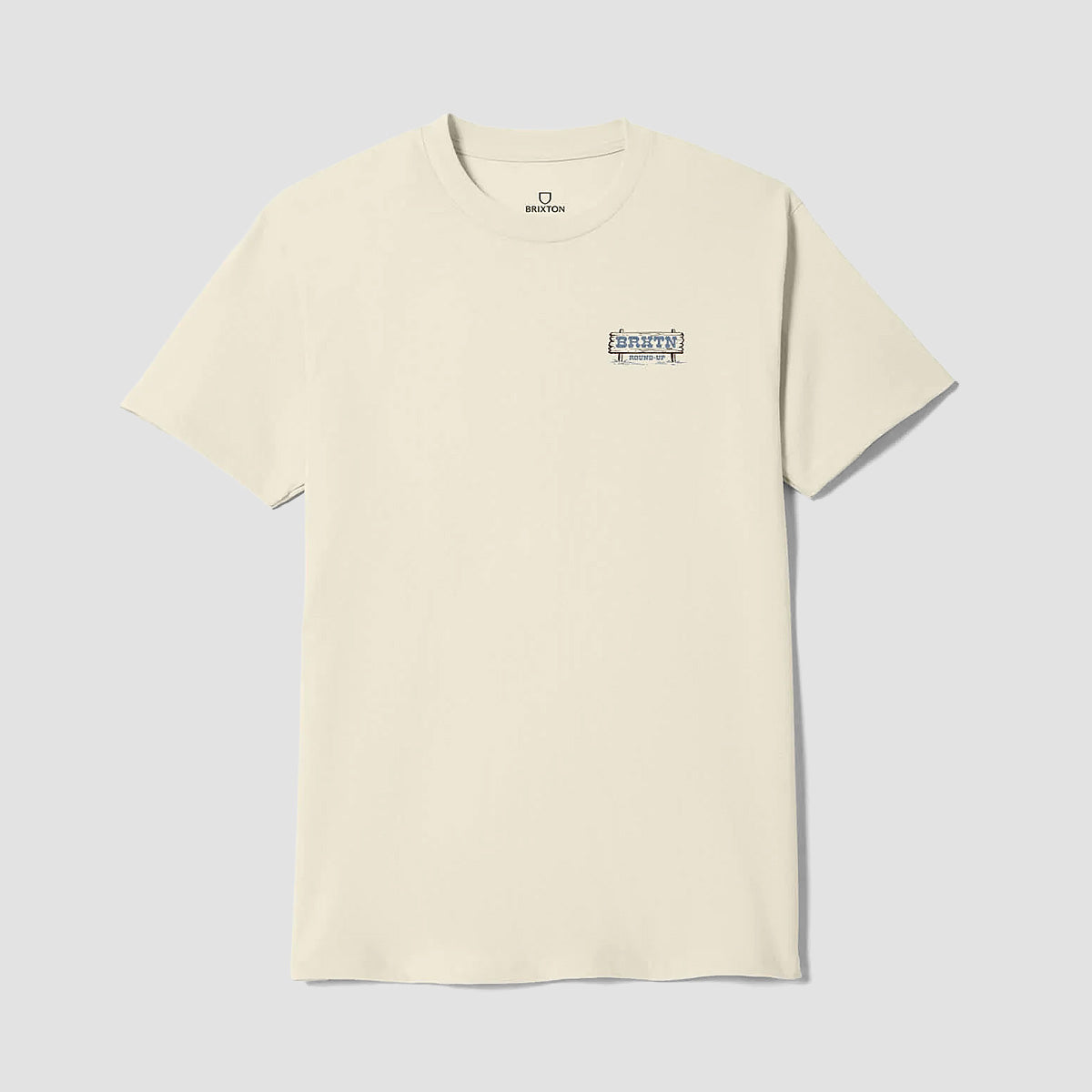 Brixton Hutchins T-Shirt Cream
