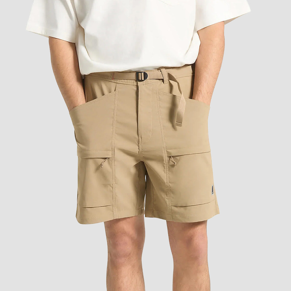 Brixton Journey Utility Shorts Khaki