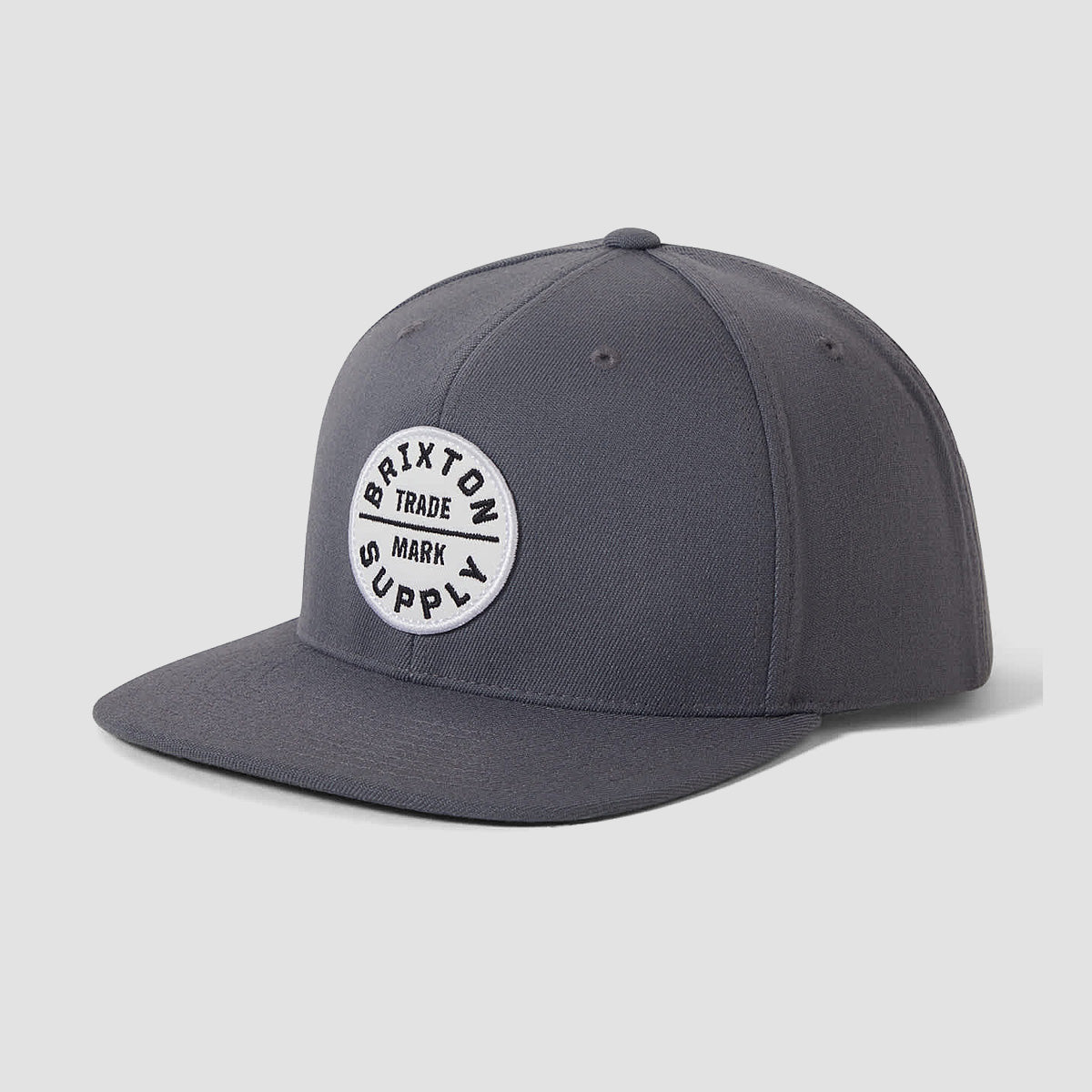 Brixton Oath III Snapback Cap Future Grey