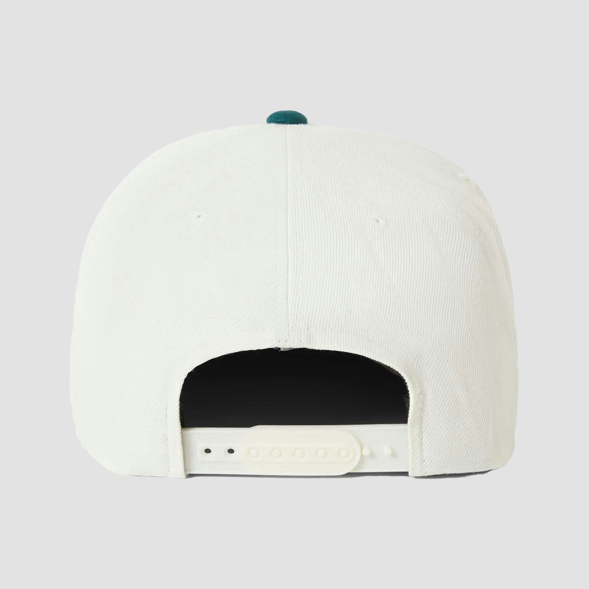 Brixton Oath III Snapback Cap Off White/Night Sage