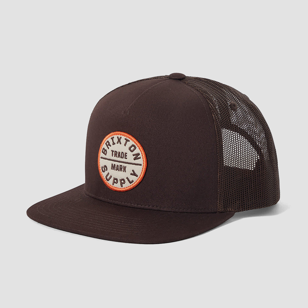 Brixton Oath MP Trucker Cap Chocolate/Chocolate