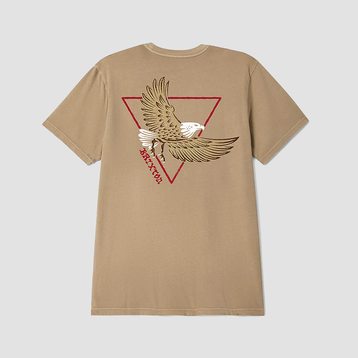 Brixton Opal T-Shirt Timeless Taupe Worn Wash