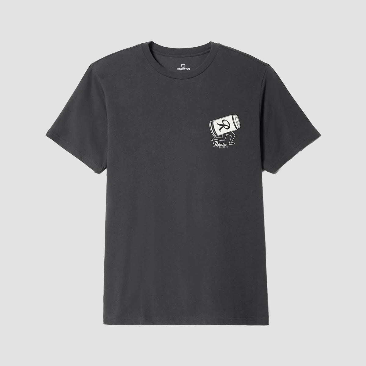 Brixton Rainier Beer Run T-Shirt Black