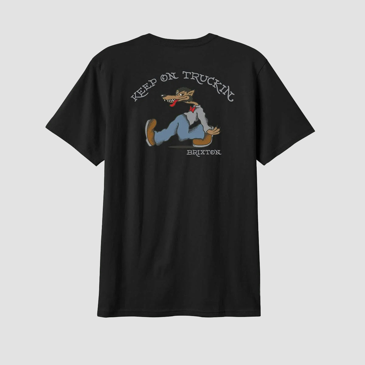 Brixton Stride Tailored T-Shirt Black