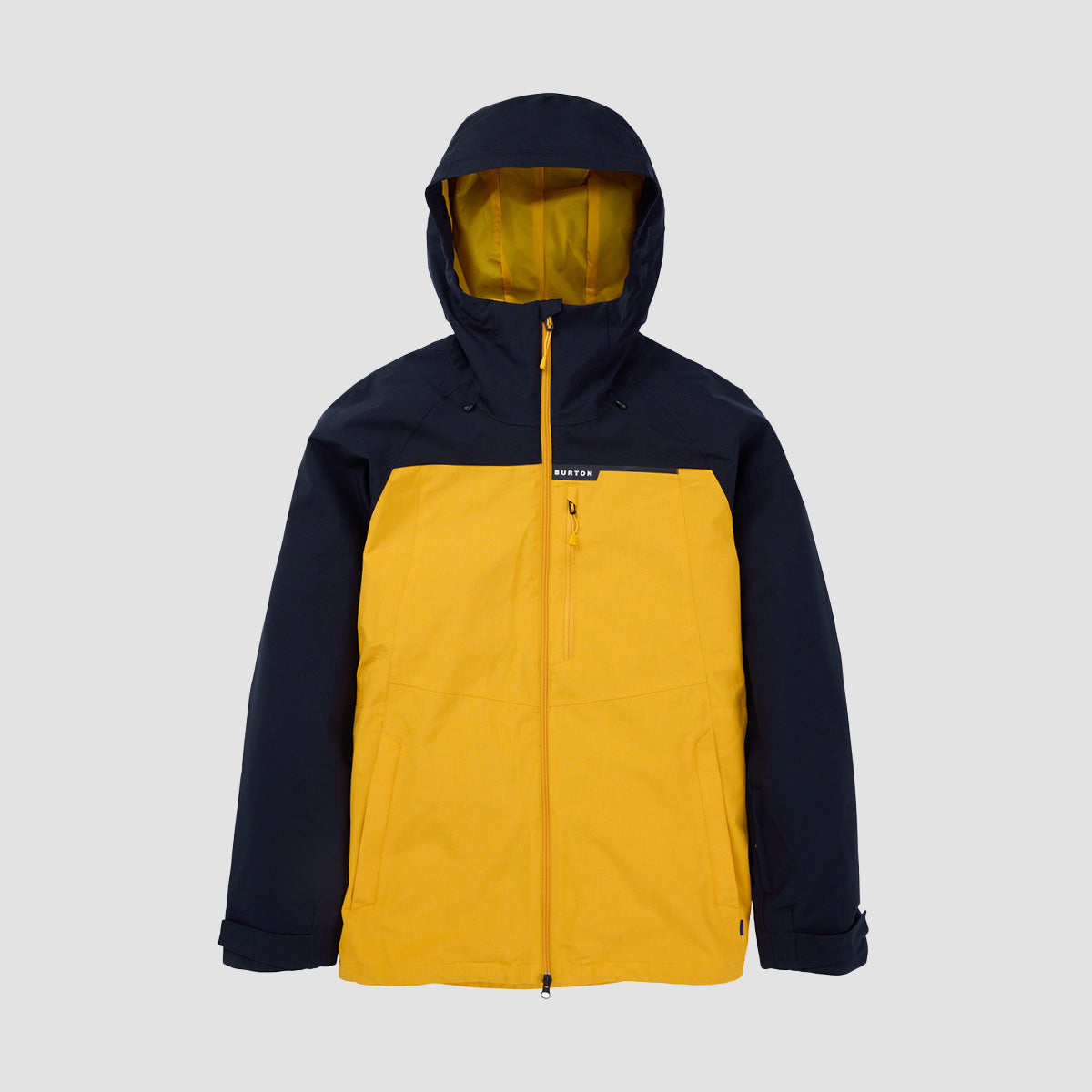 Burton Lodgepole 2L Snow Jacket True Black/Goldenrod