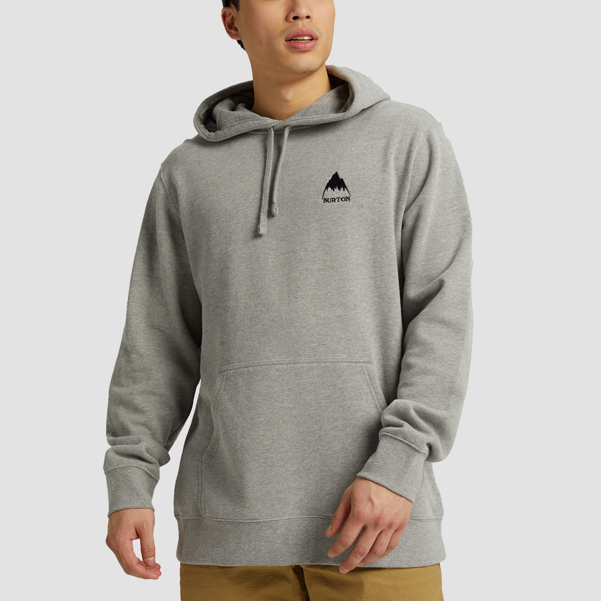 Grey burton hoodie hotsell